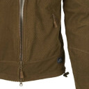Куртка флисовая Helikon Alpha Tactical Grid Fleece, Coyote в Капсуле