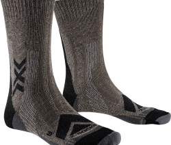Носки X-Bionic X-SOCKS HIKE PERFORM MERINO CREW, BROWN/BLACK