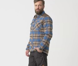 Рубашка Winter Warden Helikon, цвет Forest Blue Plaid