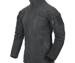 Куртка флисовая Helikon Alpha Tactical Grid Fleece, Shadow Grey