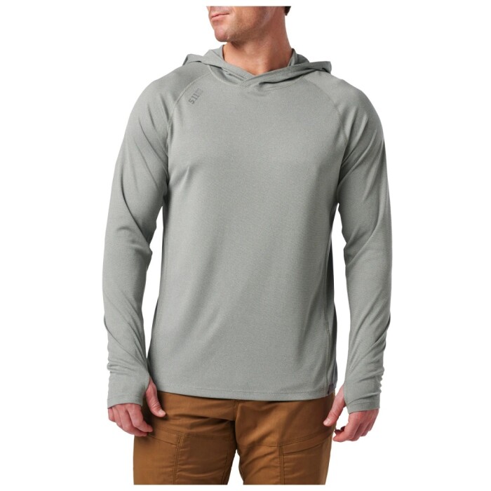 Толстовка Sulli UV Hooded L/S 5.11 Tactical, цвет Ovcst Grey Htr в Капсуле