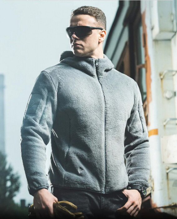 Толстовка Dragon Tooth ZL Polartec Tactical Thermal Fleece, Light Grey в Капсуле