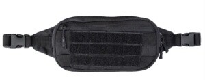 Сумка поясная Molle Mil-Tec, цвет Black в Капсуле