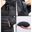 Куртка Dragon Tooth Eagle Attack Down Lightweight Hoody Gen3, Polar Night Black в Капсуле