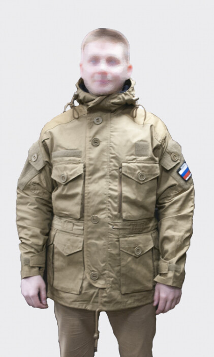 Куртка Garsing GSG-10 ГРУ без флиса, койот в Капсуле