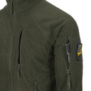Куртка флисовая Helikon Alpha Tactical Grid Fleece, Olive Green в Капсуле