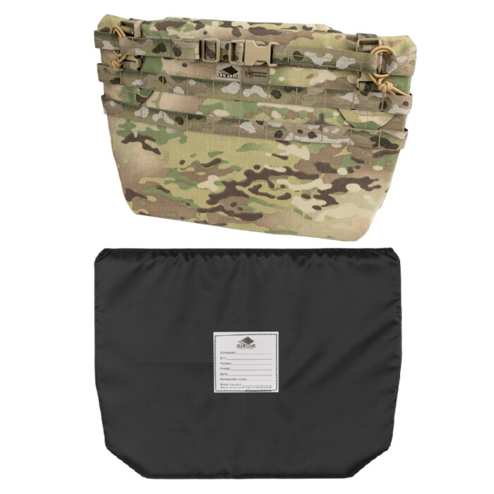 Раскладная сидушка для баллистики А-25 Наваха 2.0 + СВМПЭ Ars Arma в Капсуле