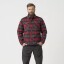 Рубашка Winter Warden Helikon, цвет Slate Crimson Plaid