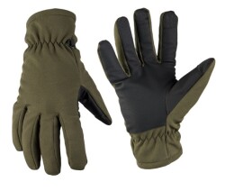Перчатки SoftShell Thinsulate Mil-Tec, цвет Olive