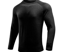 Джемпер Dragon Tooth YY Merino Crew Neck Long Sleeve, Polar Night Black