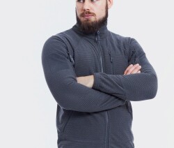 Флисовая кофта ALPHA Tactical Helikon, цвет Shadow Grey