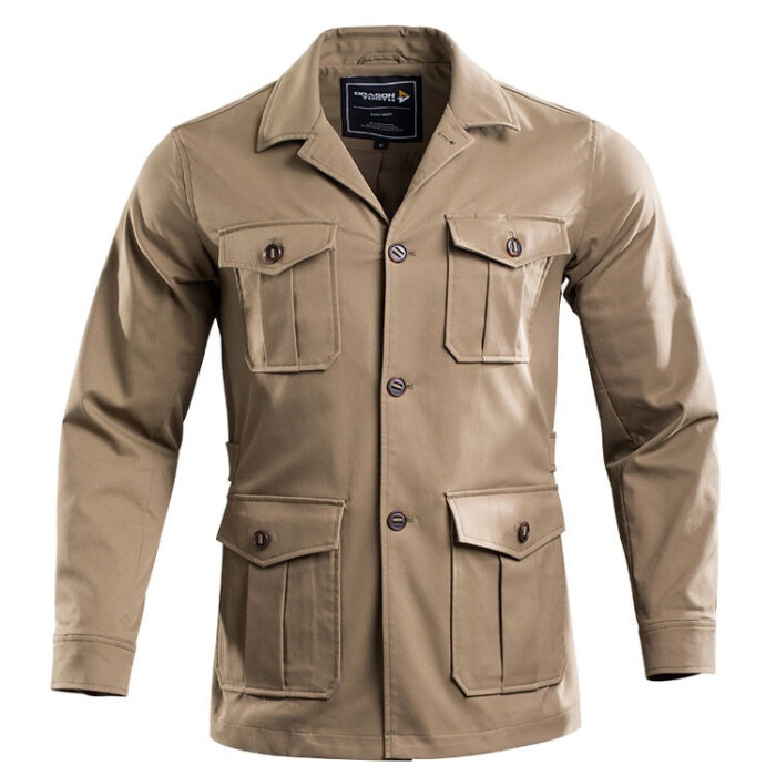Куртка Dragon Tooth Safari Jacket, Aardwolf Brown в Капсуле