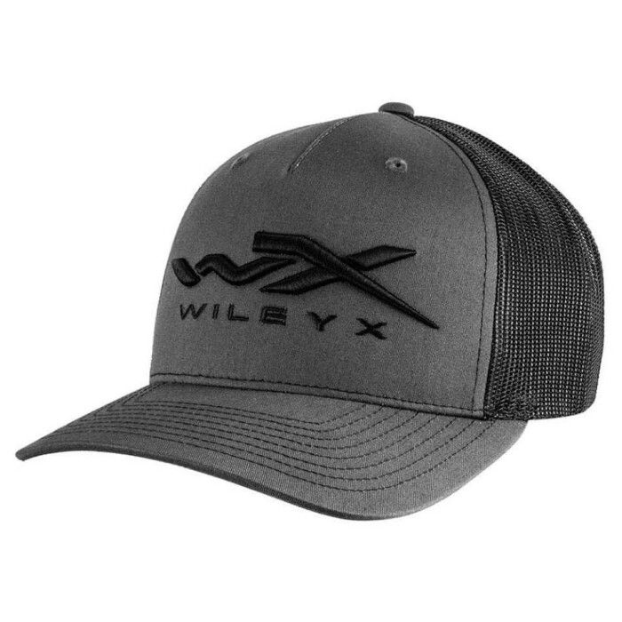 Бейсболка WX Snapback Cap One Size Black/Grey Wiley-X в Капсуле