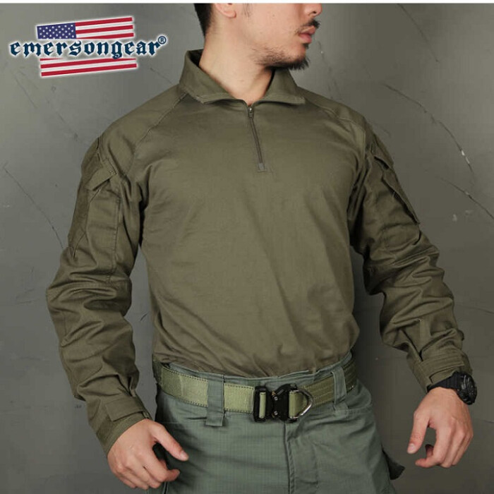 Рубашка боевая Emerson Upgraded Version G3 Combat Shirt, Ranger Green в Капсуле