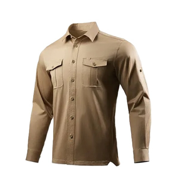 Рубашка Dragon Tooth YR Collar Shirt G3 L/S, Brown в Капсуле