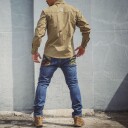 Тактическая рубашка ZIP Triple Tech Tac-Shirt EMB9381 Emerson blue label в Капсуле