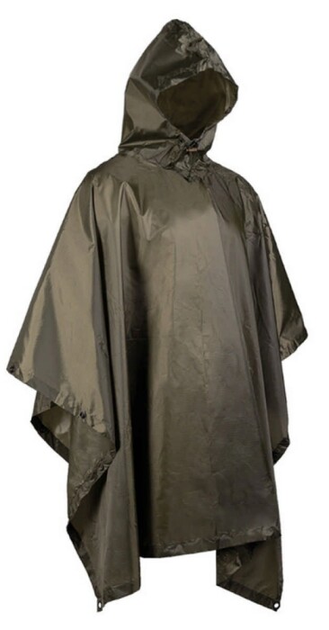 Пончо BASIC R/S Mil-Tec, цвет Olive в Капсуле