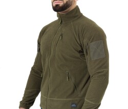 Флисовая кофта ALPHA Tactical Helikon, цвет Olive Green