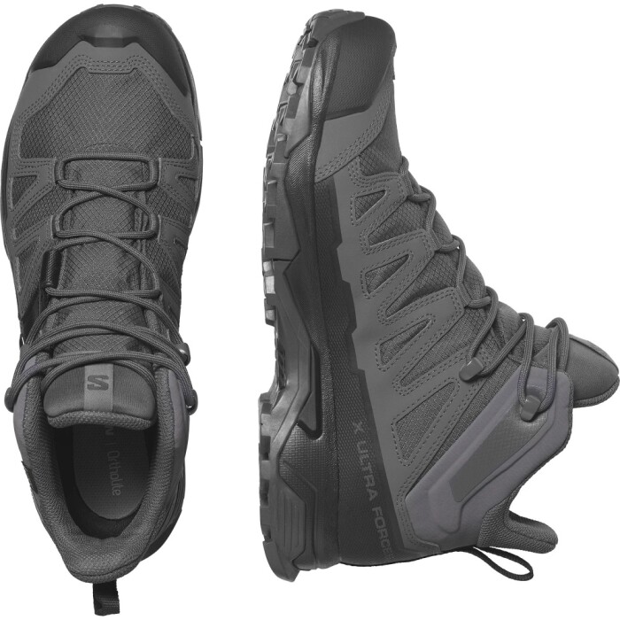 Ботинки X Ultra Forces MID GTX Salomon, цвет Wolf Grey в Капсуле