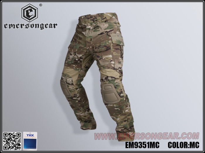 Брюки тактические Emerson G3 Combat Pants 2017, Multicam в Капсуле