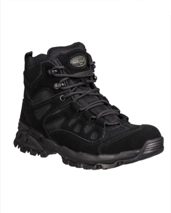 Ботинки "SQUAD" 5 INCH Mil-Tec, цвет Black в Капсуле