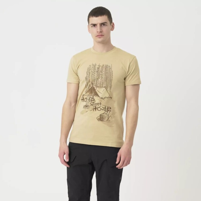 Футболка Home Sweet Home Helikon, цвет Khaki в Капсуле