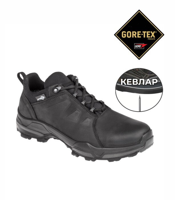 Ботинки GREYMAN LOW GTX Prabos, цвет Black в Капсуле