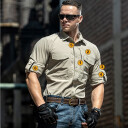 Рубашка Dragon Tooth ZR Tactical Shirt 5.0 L/S, Grey Sand в Капсуле