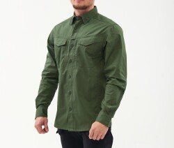 Рубашка DEFENDER MK2 Long Sleeve Helikon, цвет Olive Green