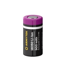 Аккумулятор незащищенный Armytek 18350 Li-Ion 900 мАч в Капсуле
