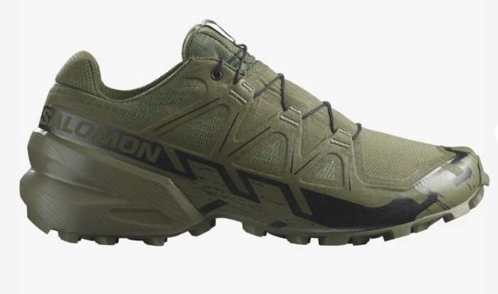 Ботинки Speedcross 6 Forces Salomon, цвет Ranger Green в Капсуле