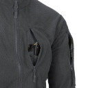 Куртка флисовая Helikon Alpha Tactical Grid Fleece, Shadow Grey в Капсуле