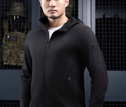 Толстовка Dragon Tooth Y-YS Hooded Fleece Jacket, Black
