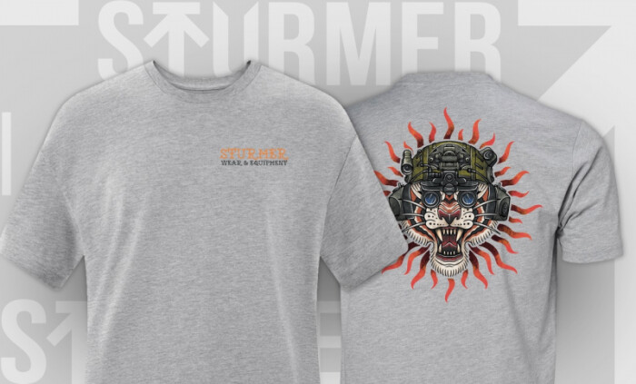 Футболка Sturmer Tiger, серая в Капсуле