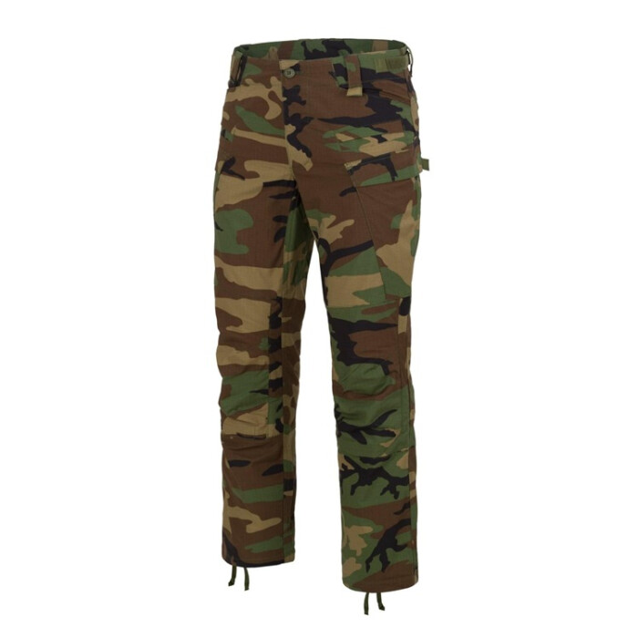 Брюки Helikon SFU NEXT Mk2 PolyCotton Stretch RipStop, US Woodland в Капсуле