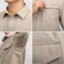 Рубашка Dragon Tooth ZR Tactical Shirt 5.0 L/S, Grey Sand в Капсуле