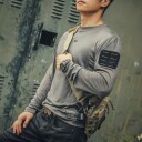 Тактическая Футболка с длинным рукавом Frogmen UMP EMB9541 Emerson blue label в Капсуле