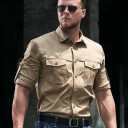 Рубашка Dragon Tooth YR Collar Shirt G3 L/S, Brown в Капсуле