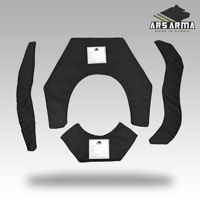 Защита шеи А-21 Горжет баллистика Арамид в Капсуле