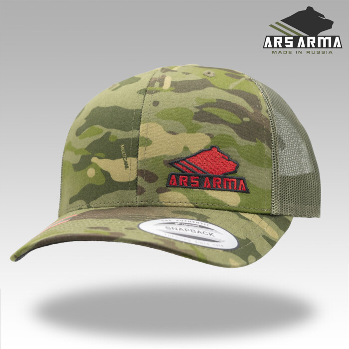 Бейсболка FLEXFIT Форест (сетка) в Капсуле