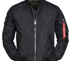 Куртка летная US MA1 Mil-Tec, цвет Black