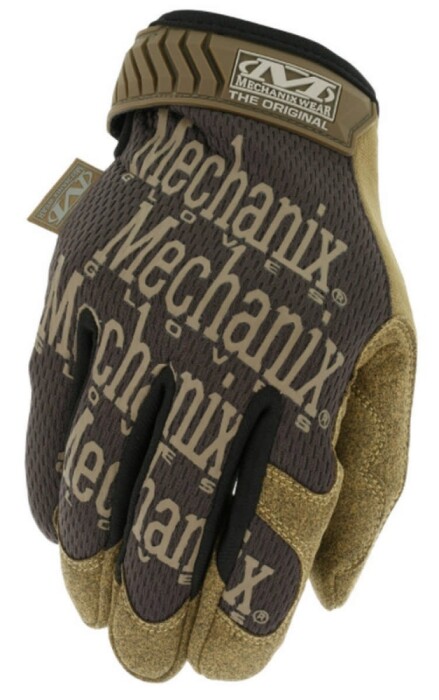 Перчатки Original Mechanix, цвет Brown в Капсуле