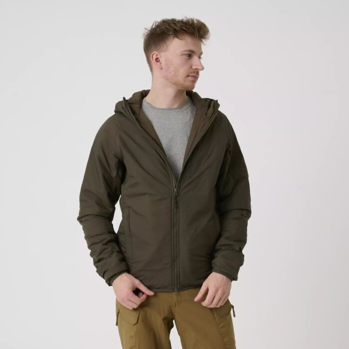 Куртка WOLFHOUND Hoodie® Helikon, цвет Taiga Green в Капсуле
