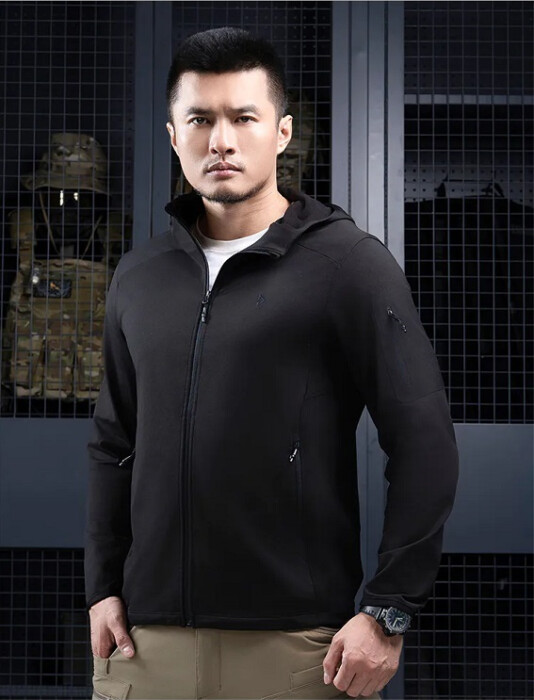 Толстовка Dragon Tooth Y-YS Hooded Fleece Jacket, Black в Капсуле