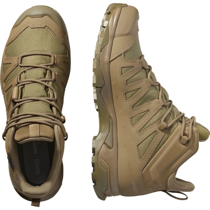 Ботинки X Ultra Forces MID GTX Salomon, цвет Coyote Brown в Капсуле