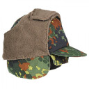 Кепи полевое зимнее Бундесвер BW Winter Cap, Flecktarn в Капсуле