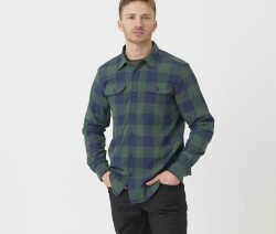 Рубашка Greyman NS Helikon, цвет Moss Green Checkered