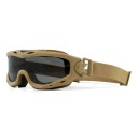 Тактические очки X SPEAR Tan Frame 3 линзы SP293T Wiley-X в Капсуле